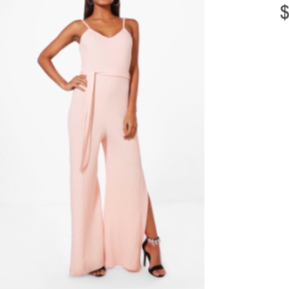 Nude Jumpsuit from Boohoo